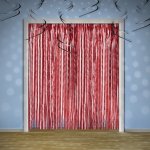 Party závěs červený 90 x 250 cm – Zboží Mobilmania