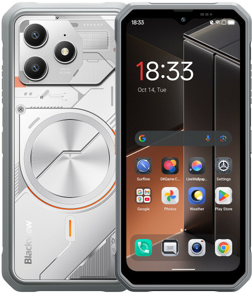 Blackview FORT 100 8GB/128GB Silver na Heureka.cz