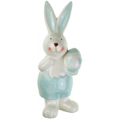 Dommio Zajíc keramický s vajíčkem 21 cm – Hledejceny.cz
