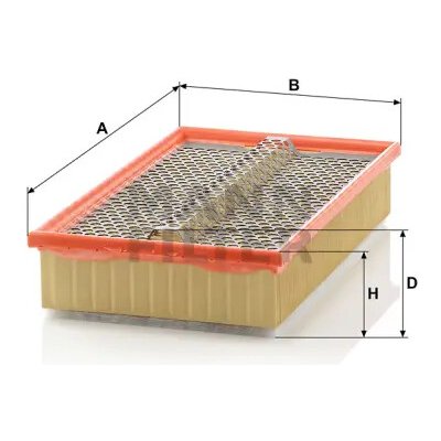 MANN FILTER Vzduchový filtr C 34 175/1 – Hledejceny.cz