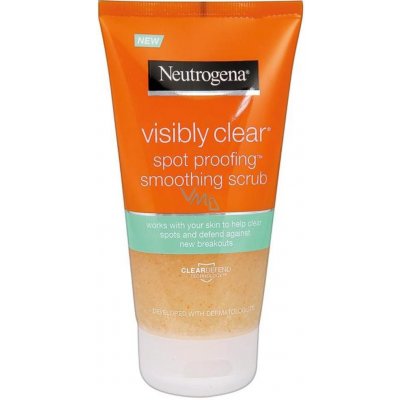 Neutrogena Visibly Clear Spot Proofing Smoothing Scrub vyhlazující peeling 150 ml – Sleviste.cz