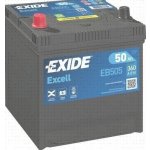 Exide Excell 12V 50Ah 360A EB505 – Sleviste.cz