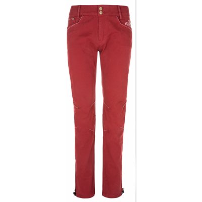 Kilpi Dámské outdoorové kalhoty DANNY-W tmavě červené – Zboží Mobilmania