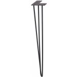 Stabilit Stolová noha Hairpin, 710 mm, černá 50538 – Sleviste.cz