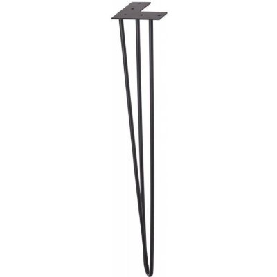 Stabilit Stolová noha Hairpin, 710 mm, černá 50538 – Sleviste.cz