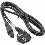 AKY AK-NB-01C Akyga Power Cord AK-NB-01C for notebooks VDE IEC C5 250V/50Hz 1,5m – Zboží Živě