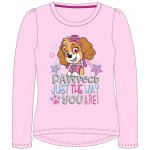 Dívčí tričko s dlouhým rukávem Tlapková patrola / Paw Patrol - růžové Velikost: 122 – Zboží Mobilmania