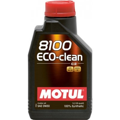 Motul 8100 Eco-clean 0W-30 1 l – Zboží Mobilmania