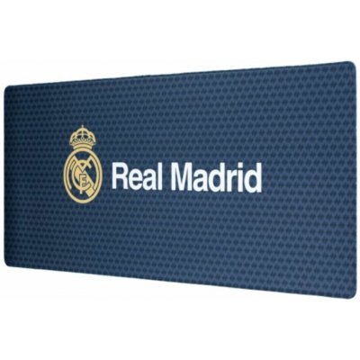 CurePink na stůl FC Real Madrid Logo a Erb 80 x 35 cm MGGE073 – Zboží Dáma