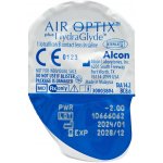 Alcon Air Optix Plus Hydraglyde měsíční kontaktní čočky 6 čoček – Zboží Mobilmania