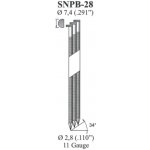 Hřebíky OMER SNPB 63mm kroužkové 34° / 2.80mm – HobbyKompas.cz