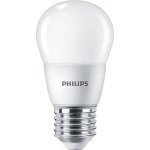 Philips LED kapka P48 7W/60W E27 4000K 806lm NonDim 15Y opál˙ – Hledejceny.cz
