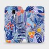 Pouzdro Mobiwear Flip Samsung Galaxy J5 2017 - MP03P modrá květena