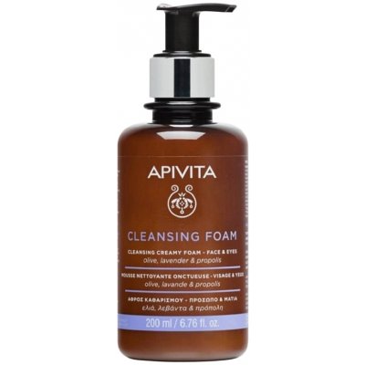 Apivita Cleansing Foam Face & Eyes čisticí pěna 200 ml – Hledejceny.cz