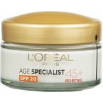 L'Oréal Age Specialist denní krém proti vráskám 45+ SPF20 50 ml – Zboží Mobilmania