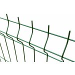 Plotový panel 3D JUPITER – 153 cm, drát 4 mm, zelený – Hledejceny.cz