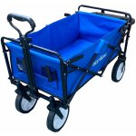Skládací plážový vozík BestBerg BBBW-10BE / nosnost 70 kg / modrá – Sleviste.cz