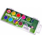 Koh-i-noor brilantní vodovky Anilinky obdélník 12 cm – Zboží Dáma