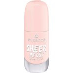 essence Lak na nehty Gel 04 Sheer me out 8 ml – Sleviste.cz
