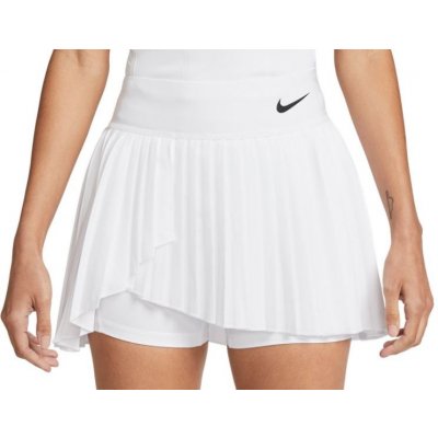Nike tenisová sukně Dri-fit advantage bílá – Zboží Mobilmania