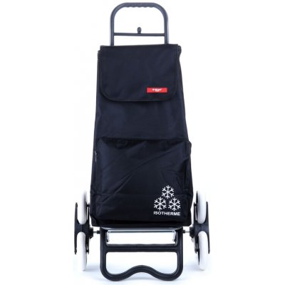 Helios C9 Nákupní taška na kolečkách do schodů, modrá černá – Zboží Dáma