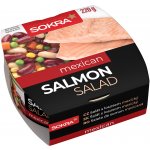 Sokra Mexický salát s lososem 220 g – Zboží Dáma