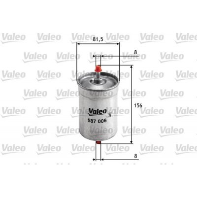 Palivový filtr VALEO 587006 – Zboží Mobilmania