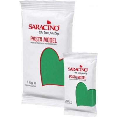 Saracino Modelovací fondán na dort tmavě zelený 250 g – Zboží Dáma