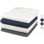 Livarno Home Žerzejové napínací prostěradlo 180-200x200 tmavě šedá – Zboží Dáma