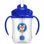 Dr.Brown's hrnek s brčkem s držadly modrý 270 ml – Sleviste.cz