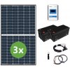 Solární sestava Ecoprodukt ostrovní systém 1,23 kWp 24V s 40A MPPT 200Ah