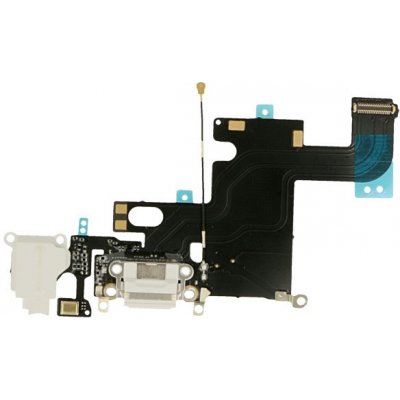 Flex kabel Apple iPhone 6 dobíjení + AV konektor bílý – Hledejceny.cz