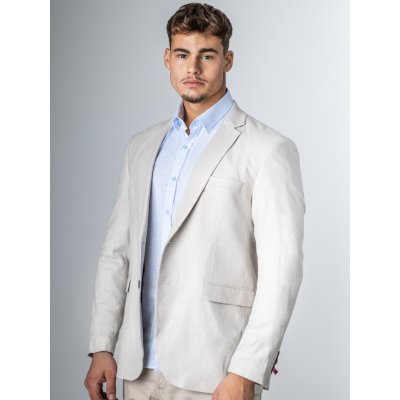 Pánske sako v svetlo béžovej – Zboží Dáma