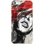 Pouzdro iSaprio Sketch Face - iPhone 5/5S/SE – Sleviste.cz