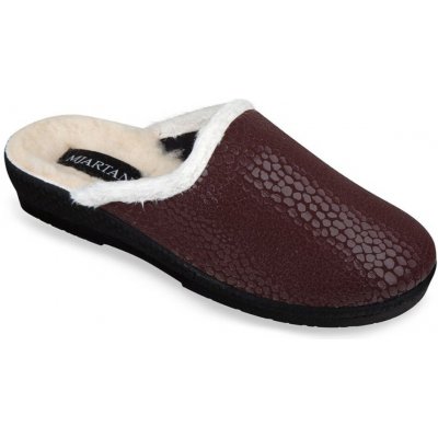 Mjartan 7057 S26 dámský domácí pantofel hnědá – Zboží Dáma