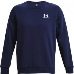 Under Armour mikina Essential Fleece Crew tmavě modrá