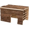 Domek pro hlodavce Natural Living přírodní dř. domek ILA 40 x 25 x 29 cm