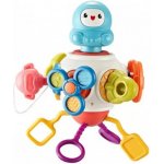 Woopie Senzorická Montessori kostka 8 v 1 Vesmírná raketa – Zboží Dáma