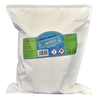 D-WIPES Q Medical wipes line Zvlhčené dezinfekční utěrky 700 ks – Hledejceny.cz