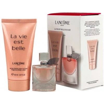 Lancome La Vie Est Belle , parfemovaná voda 4ml + tělové mléko 50ml