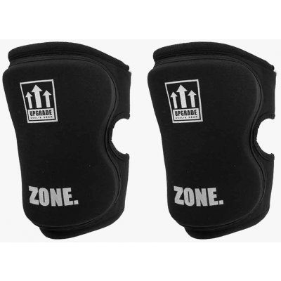 Zone floorball Kneepad UPGRADE black/silver Kids – Zboží Mobilmania
