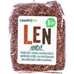 Country Life Len hnědý BIO 300 g – Zboží Mobilmania