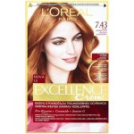 L'Oréal Excellence 7,43 blond měděná zlatá – Zboží Dáma