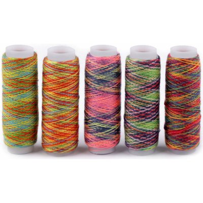 Nitě PES multicolor návin 110 m – Zbozi.Blesk.cz