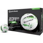 TaylorMade Speed Soft INK bílo/zelené 3 ks – Zboží Dáma