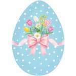 Easy Life Velikonoční podnos ve tvaru vejce Egg Hunt 30x21cm Žlutý – Zboží Mobilmania