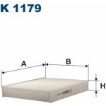 Filtr, vzduch v interiéru FILTRON K 1179-2x – Hledejceny.cz