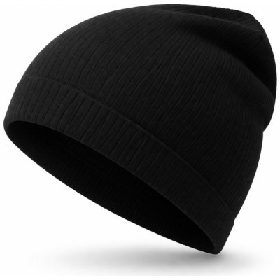 Černá MERINO čepice – Zboží Dáma