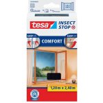 Tesa COMFORT Síť proti hmyzu na francouzské okno, antracitová, 1,2 x 2,4m 55918-00021-01 – Zbozi.Blesk.cz
