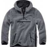 Brandit pulovr Teddyfleece Worker Pullover antracitová – Zboží Dáma